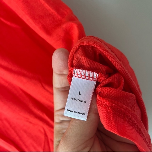 NWT Dylan Gray Red/Coral Tank Large - Picture 7 of 8